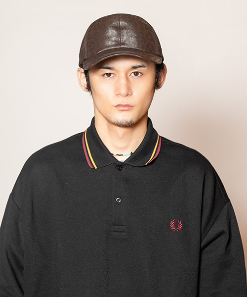 モデル頭囲：58cm 着用サイズ：ONESIZE