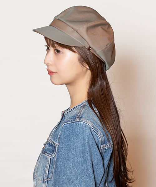 モデル頭囲：56cm 着用サイズ：ONESIZE