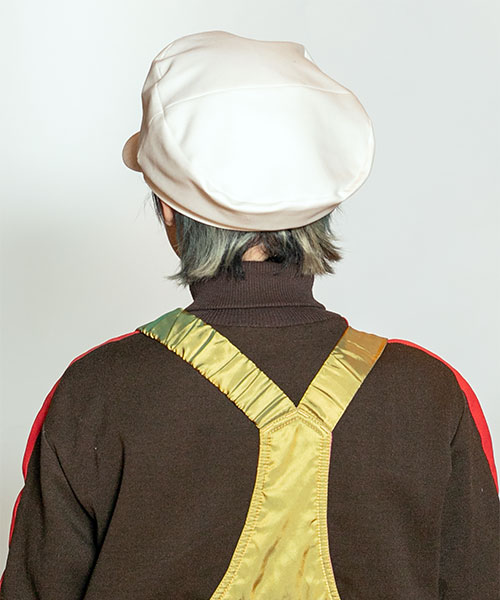 モデル頭囲：54cm 着用サイズ：ONESIZE
