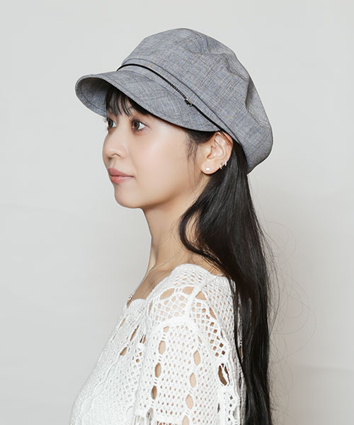 モデル頭囲：56cm 着用サイズ：ONESIZE