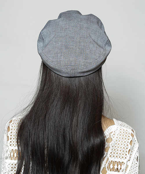 モデル頭囲：56cm 着用サイズ：ONESIZE