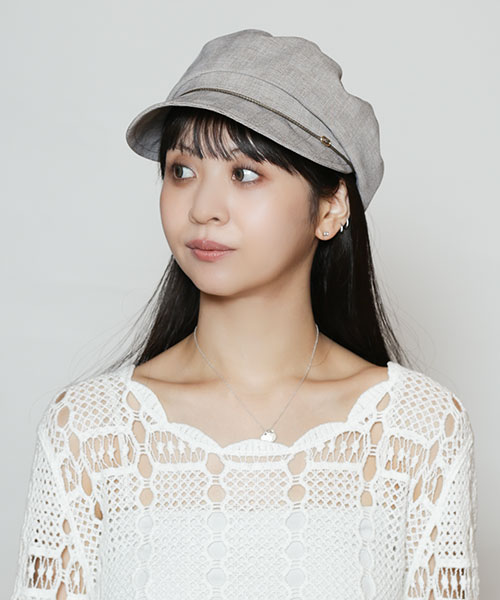 モデル頭囲：56cm 着用サイズ：ONESIZE