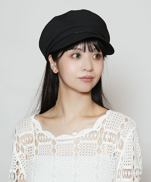 モデル頭囲：56cm 着用サイズ：ONESIZE