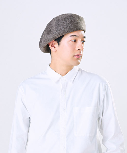 モデル頭囲：56cm 着用サイズ：ONESIZE