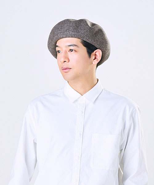 モデル頭囲：56cm 着用サイズ：ONESIZE