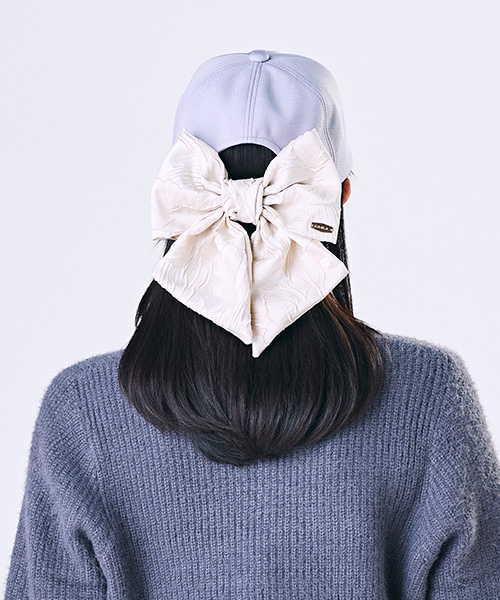 モデル頭囲：56cm 着用サイズ：ONESIZE