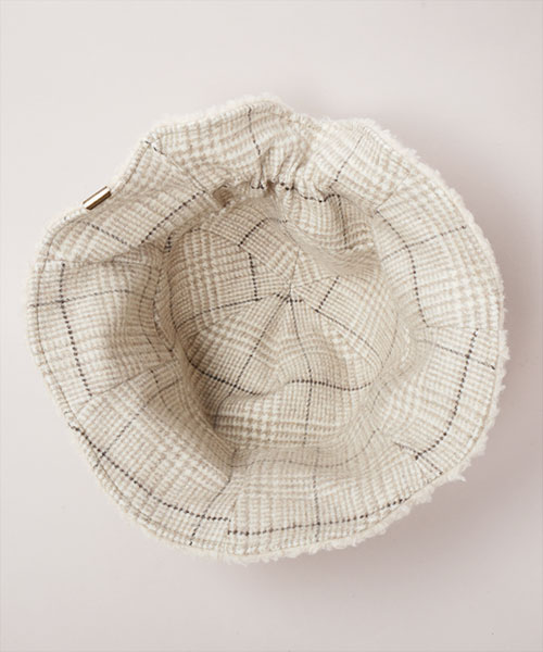 モデル頭囲：58cm 着用サイズ：ONESIZE