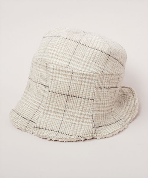 モデル頭囲：58cm 着用サイズ：ONESIZE