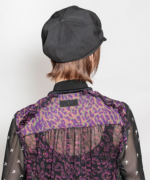 モデル頭囲：55cm 着用サイズ：ONESIZE