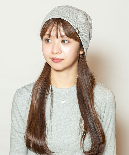 モデル頭囲：56cm 着用サイズ：ONESIZE