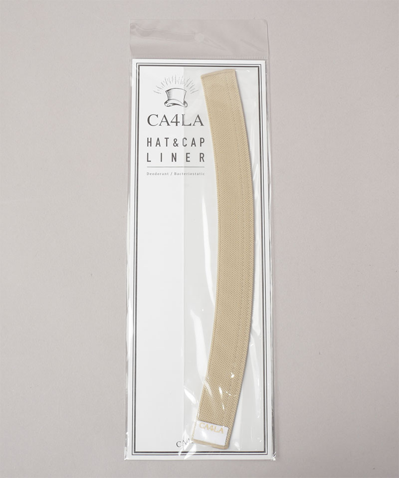 HAT＆CAP LINER LONG BEIGE ONESIZE