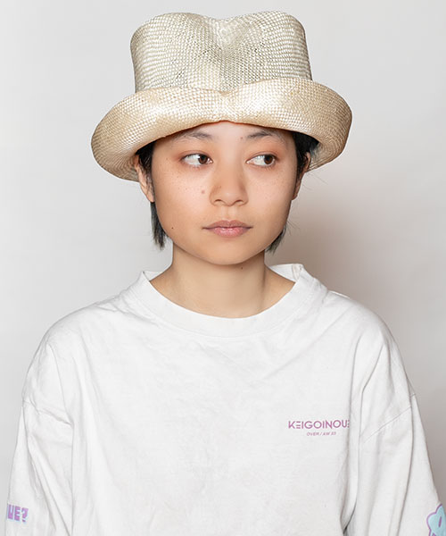 モデル頭囲：54cm 着用サイズ：ONESIZE