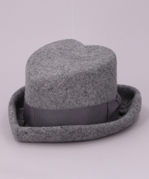 HEART HAT AW GRAY ONESIZE
