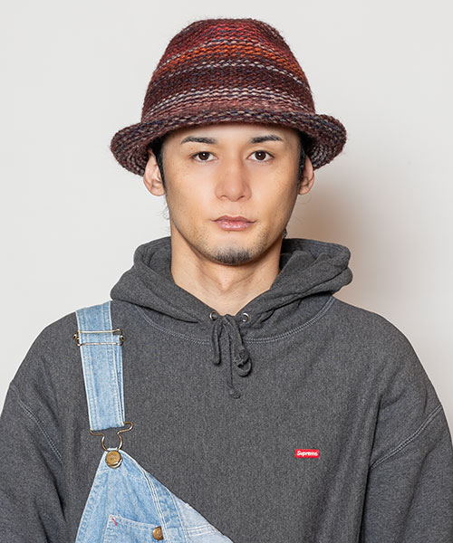 モデル頭囲：58cm 着用サイズ：ONESIZE
