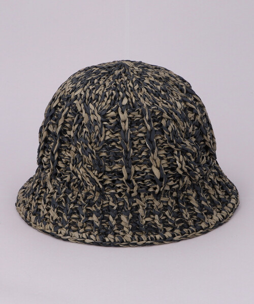 HAND KNITTED PAPER BUCKET2(ONESIZE BEIGE): ハット帽子通販｜CA4LA公式