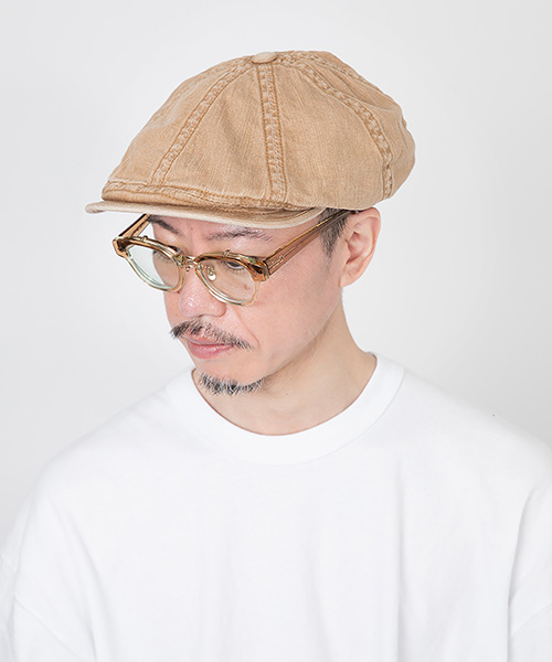8P DENIM HUN(ONESIZE BLACK): ハンチング|帽子通販|CA4LA(カシラ 8P DENIM HUN(ONESIZE BLACK): ハンチング|帽子通販|CA4LA(カシラ