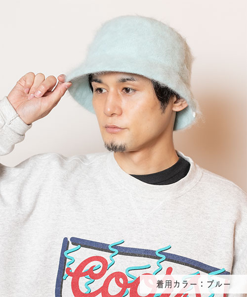 CF ANGORA BUCKET HAT4(ONESIZE BLUE): ハット｜帽子通販｜CA4LA