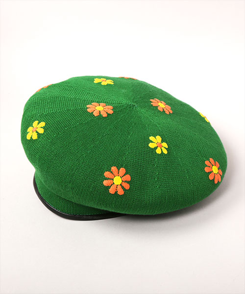 CF FLOWER PT BERET BLUE ONESIZE