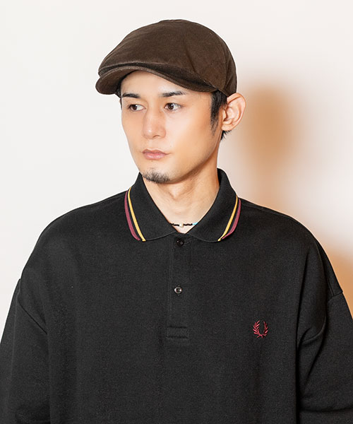 モデル頭囲：58cm 着用サイズ：Mサイズ