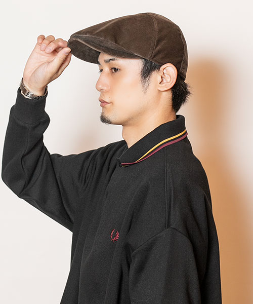 モデル頭囲：58cm 着用サイズ：Mサイズ