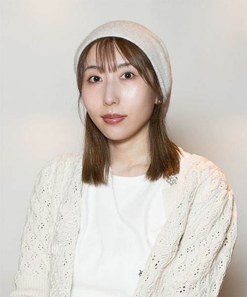 モデル頭囲：56cm 着用サイズ：ONESIZE
