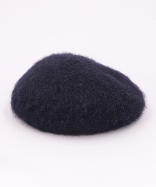 CF ALPACA PIPING BERET 4 BLACK ONESIZE