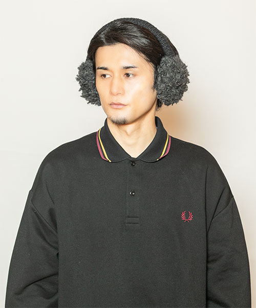 モデル頭囲：58cm 着用サイズ：ONESIZE