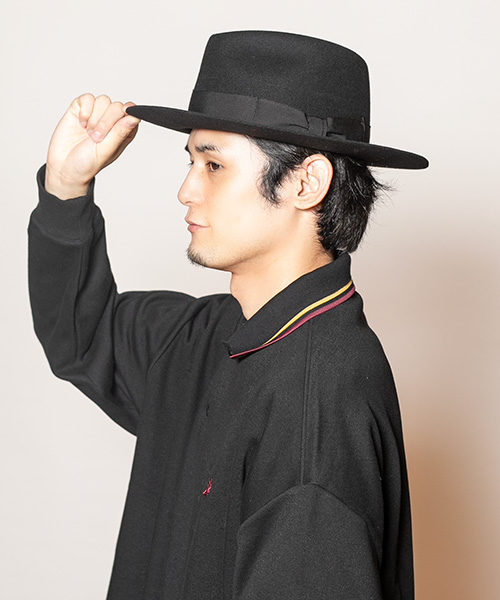 モデル頭囲：58cm 着用サイズ：ONESIZE