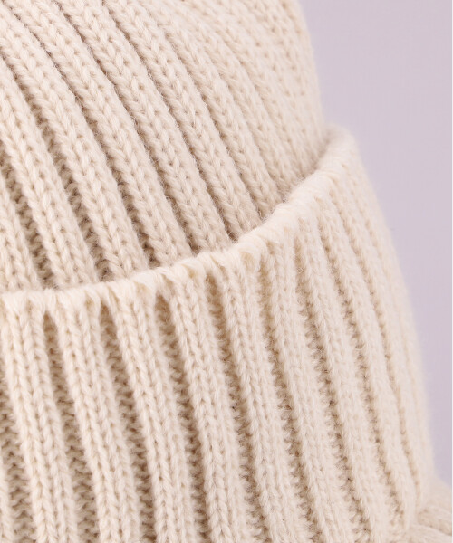KNIT EARFLAP CAP BEIGE ONESIZE