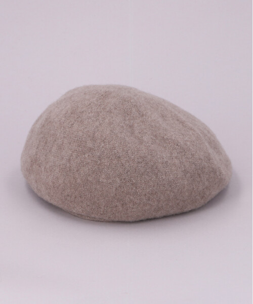CASHMERE BERET BEIGE ONESIZE