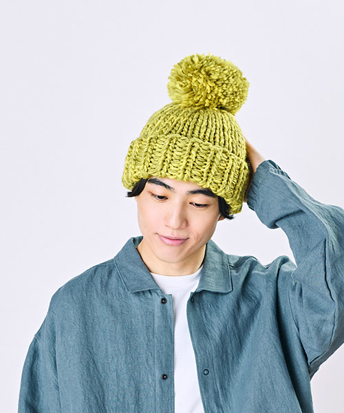 モデル頭囲：58cm 着用サイズ：ONESIZE
