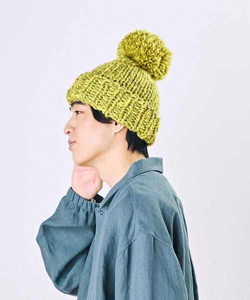 モデル頭囲：58cm 着用サイズ：ONESIZE