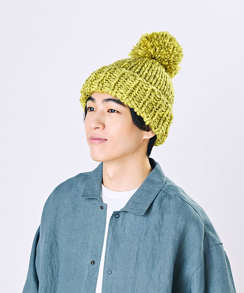 モデル頭囲：58cm 着用サイズ：ONESIZE