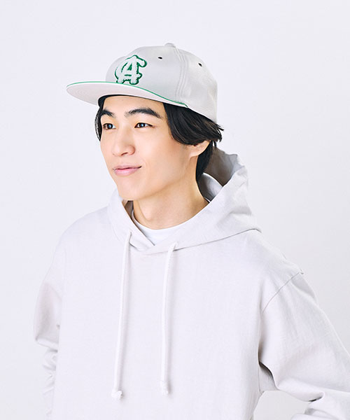 モデル頭囲：58cm 着用サイズ：ONESIZE