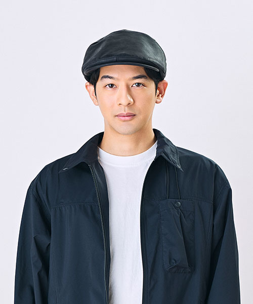 モデル頭囲：56cm 着用サイズ：ONESIZE