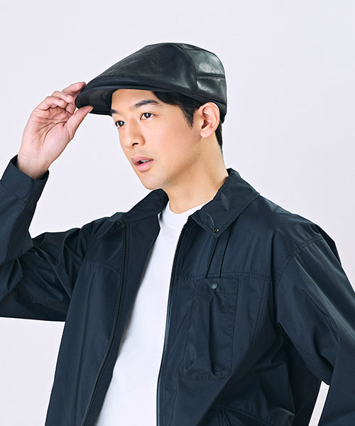 モデル頭囲：56cm 着用サイズ：ONESIZE