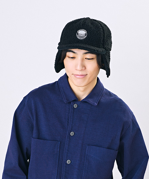 モデル頭囲：58cm 着用サイズ：ONESIZE