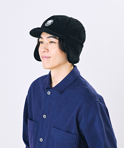 モデル頭囲：58cm 着用サイズ：ONESIZE