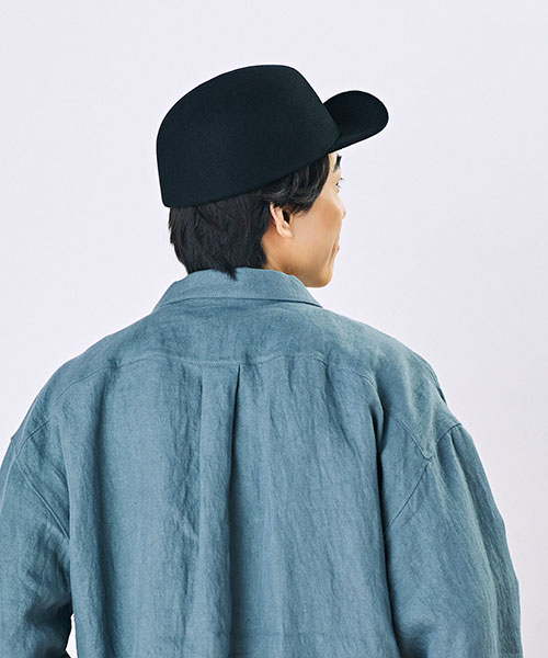モデル頭囲：58cm 着用サイズ：ONESIZE