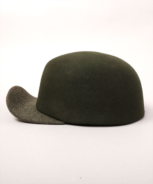 CF PRINTED BRIM FELT CAP BLACK ONESIZE