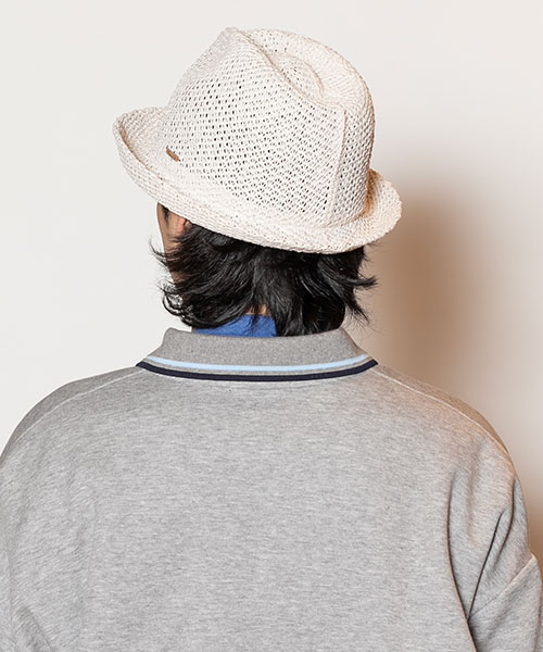 モデル頭囲：58cm 着用サイズ：ONESIZE