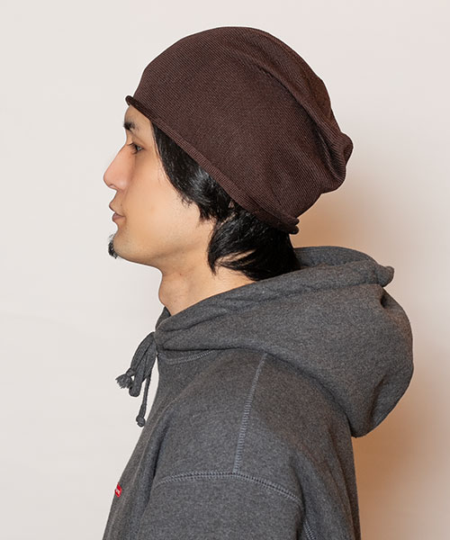 モデル頭囲：58cm 着用サイズ：ONESIZE