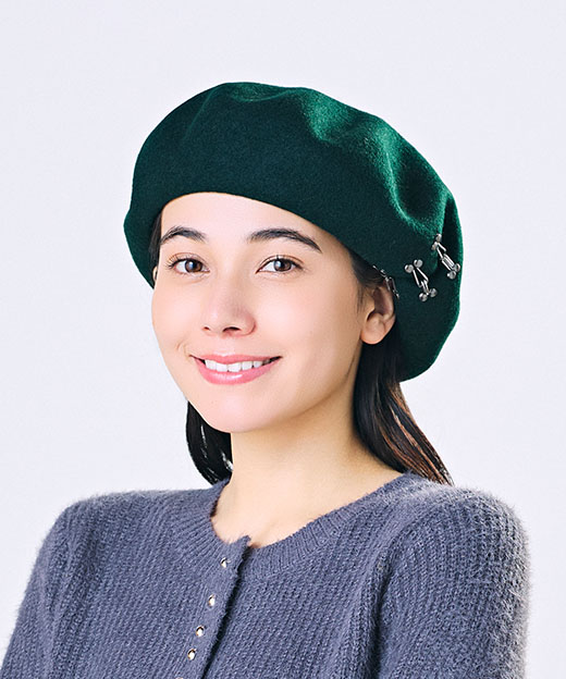 GREEN　モデル頭囲：56cm