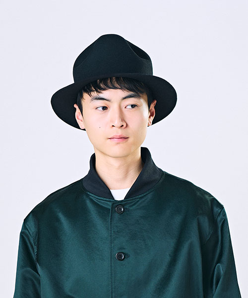 モデル頭囲：59cm 着用サイズ：ONESIZE