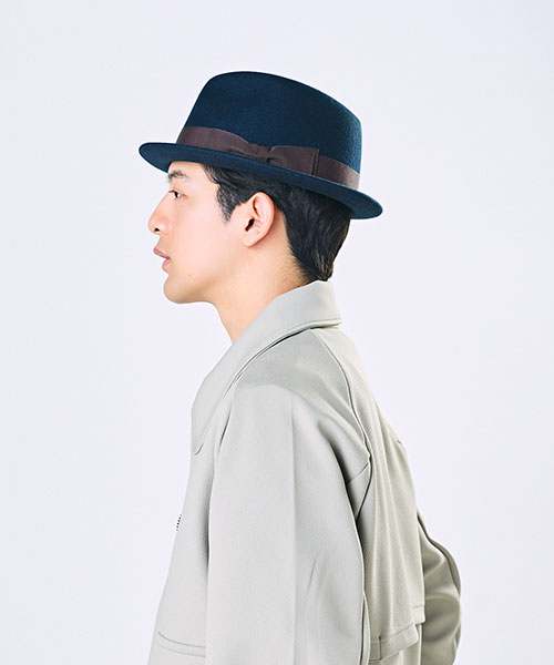 モデル頭囲：56cm 着用サイズ：Mサイズ