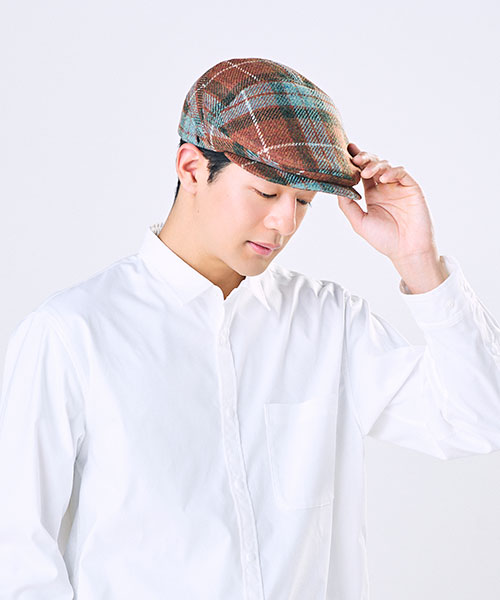 モデル頭囲：56cm 着用サイズ：ONESIZE