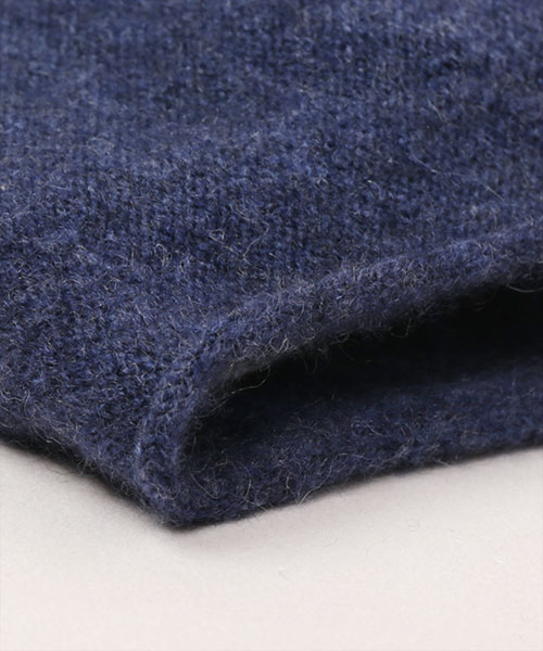 CASHMERE MISSILE LONG4 CHARCOAL GRAY ONESIZE