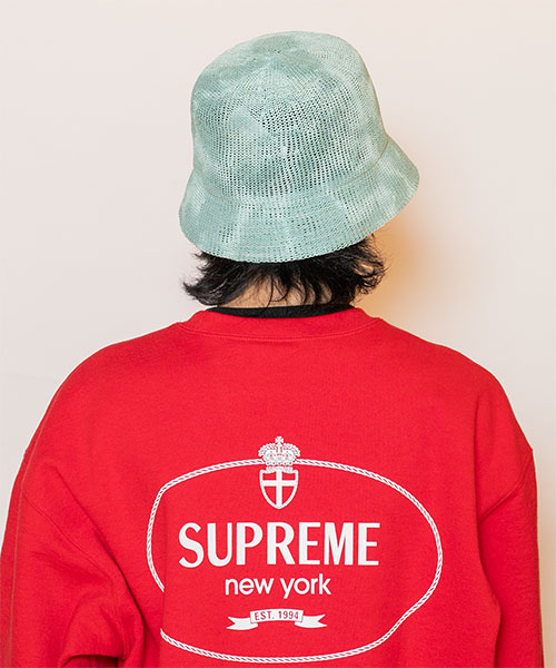 モデル頭囲：58cm 着用サイズ：ONESIZE