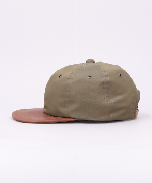 NILON L BRIM CAP KHAKI ONESIZE