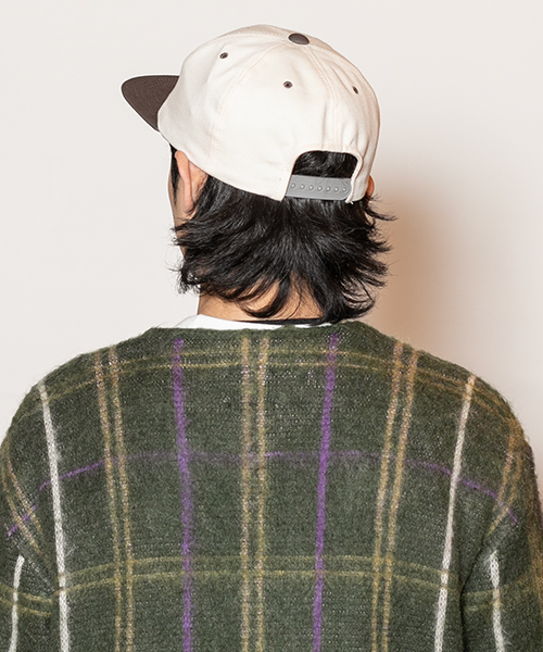 モデル頭囲：58cm 着用サイズ：ONESIZE